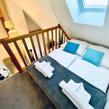 Apartment Schleusentor - Ferienwohnung Maisonette Rostock Dış mekan fotoğraf
